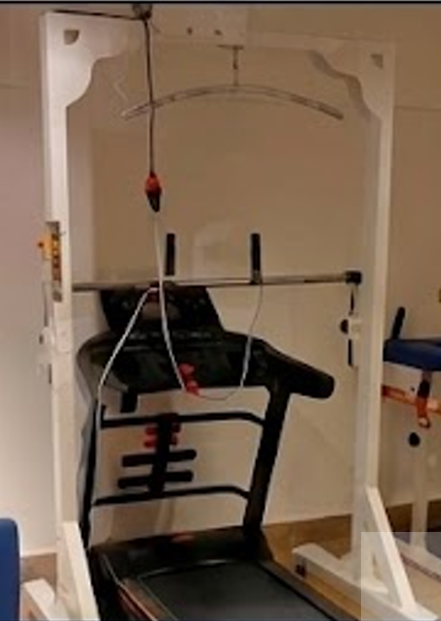 body weight support جهاز تعليق للمشى