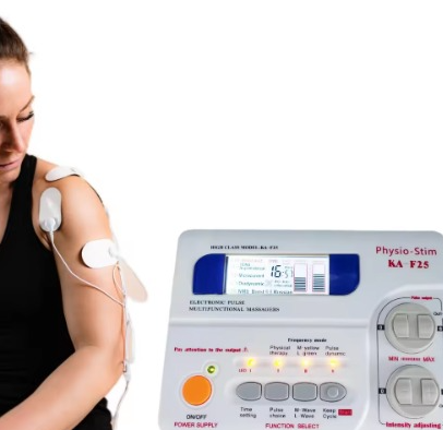 The KA-F25 digital electric massager with four channels is available at the best price, is among the top-selling products, and comes with 8 electrodes